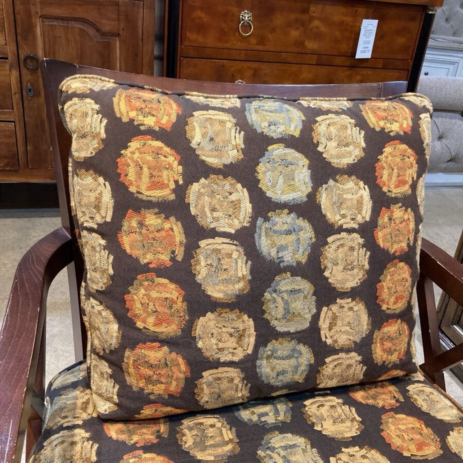 Walter E. Smithe Patterned Armchair - image-4