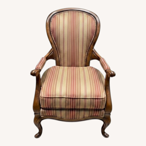 Used Walter E. Smithe Louis XV Style Padded Armchair for sale on AptDeco