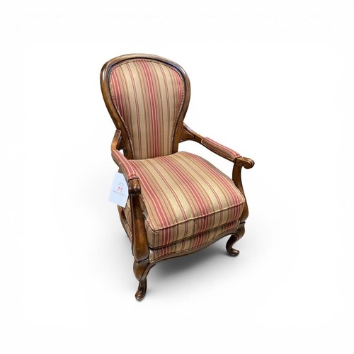 Used Walter E. Smithe Louis XV Style Padded Armchair  for sale on AptDeco
