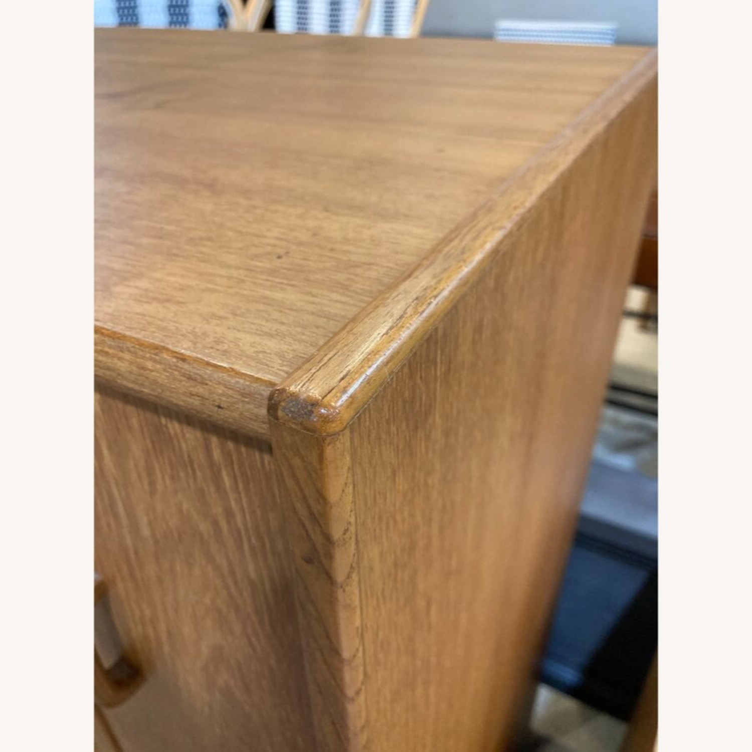 Vintage Danish Modern Teak Wood Media Cabinet - image-11