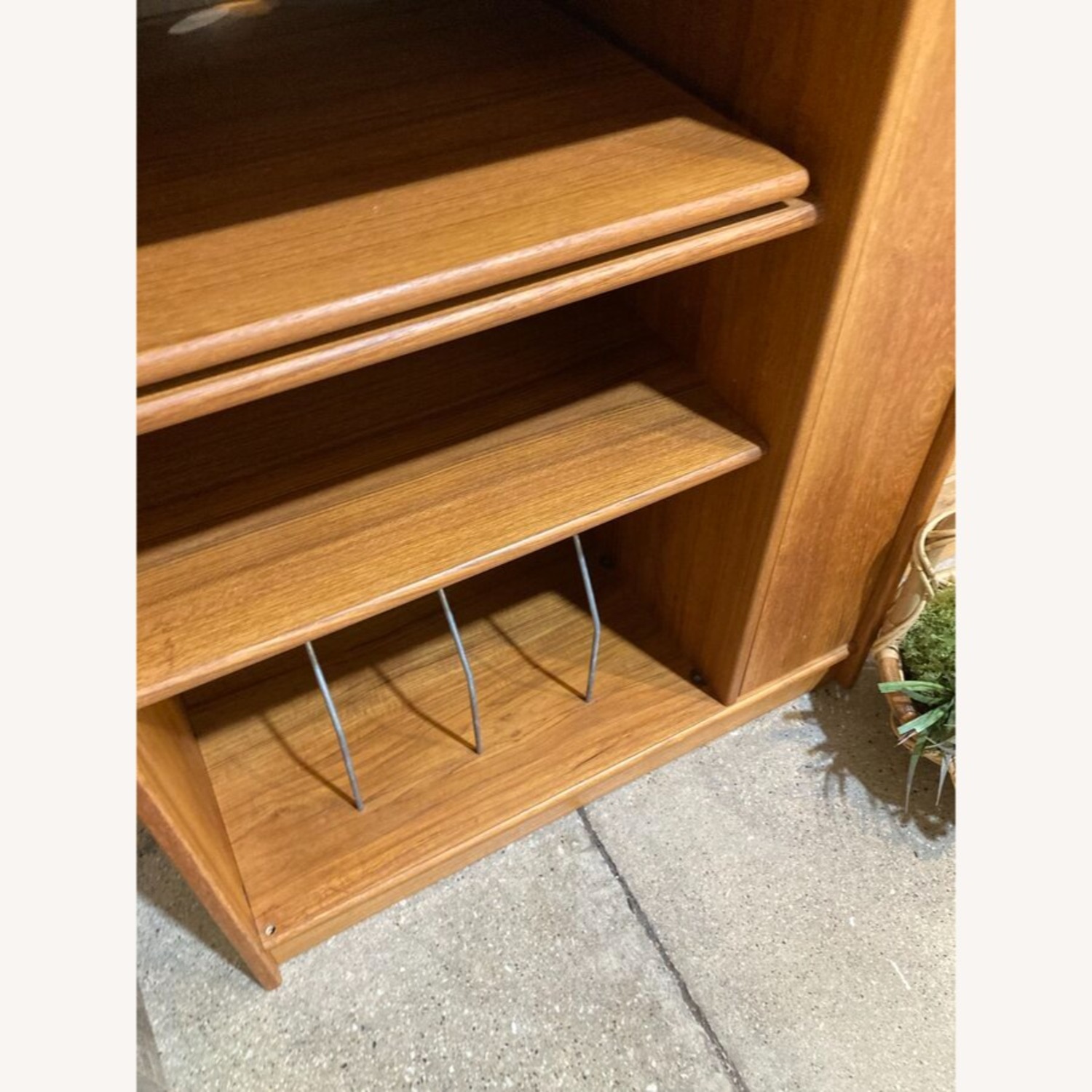 Vintage Danish Modern Teak Wood Media Cabinet - image-2