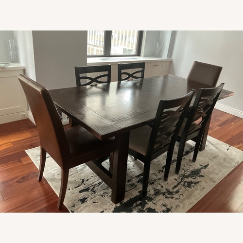 Used Pottery Barn Dining Set for 6-10 People for sale on AptDeco