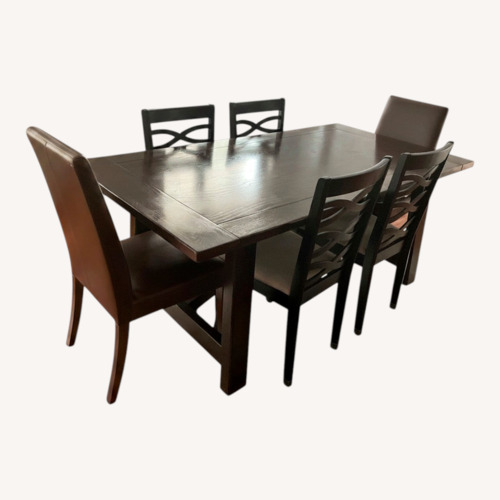 Used Pottery Barn Dining Set for 6-10 People for sale on AptDeco