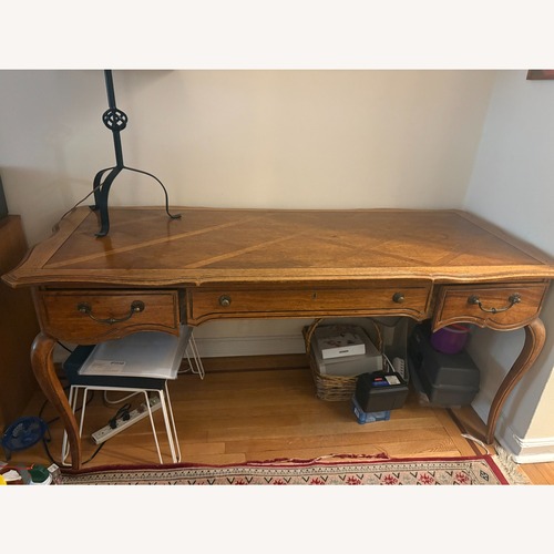 Used Vintage/Antique Finds Natural Wood Desk for sale on AptDeco