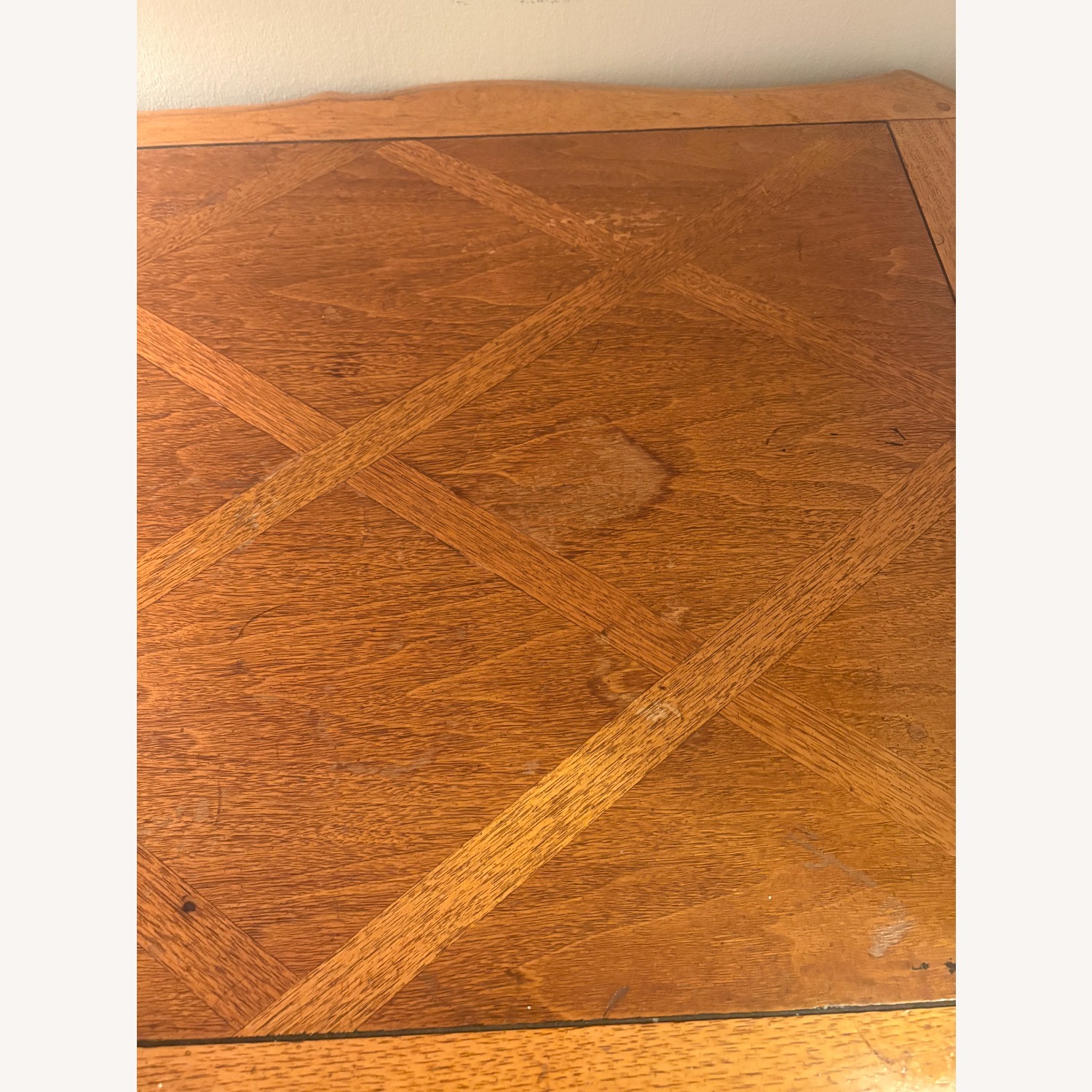 Vintage/Antique Finds Natural Wood Desk - image-4