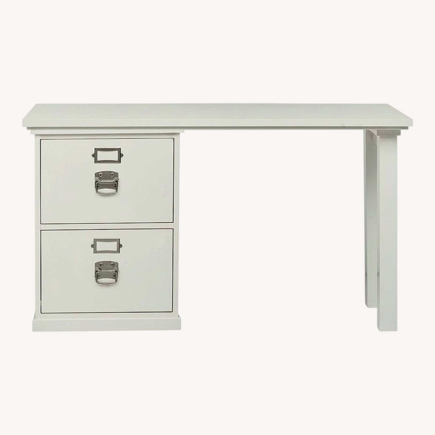 Pottery Barn Bedford Single Cabinet Writing Desk (52") - image-0