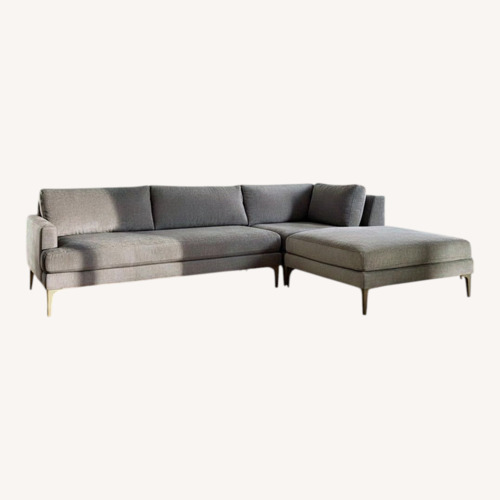Used West Elm Andes 3+ Piece Sectional for sale on AptDeco