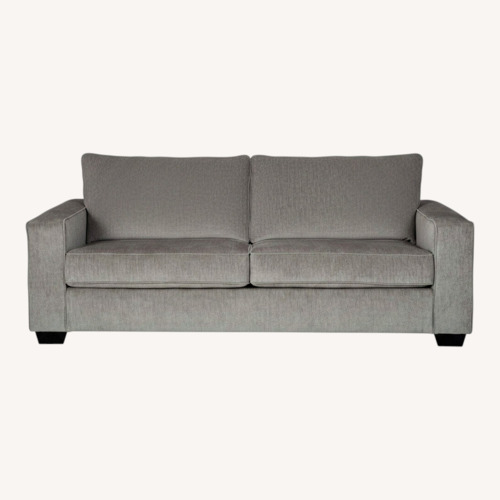 Used Raymour & Flanigan Dark Gray 3+ Seater Sofa for sale on AptDeco