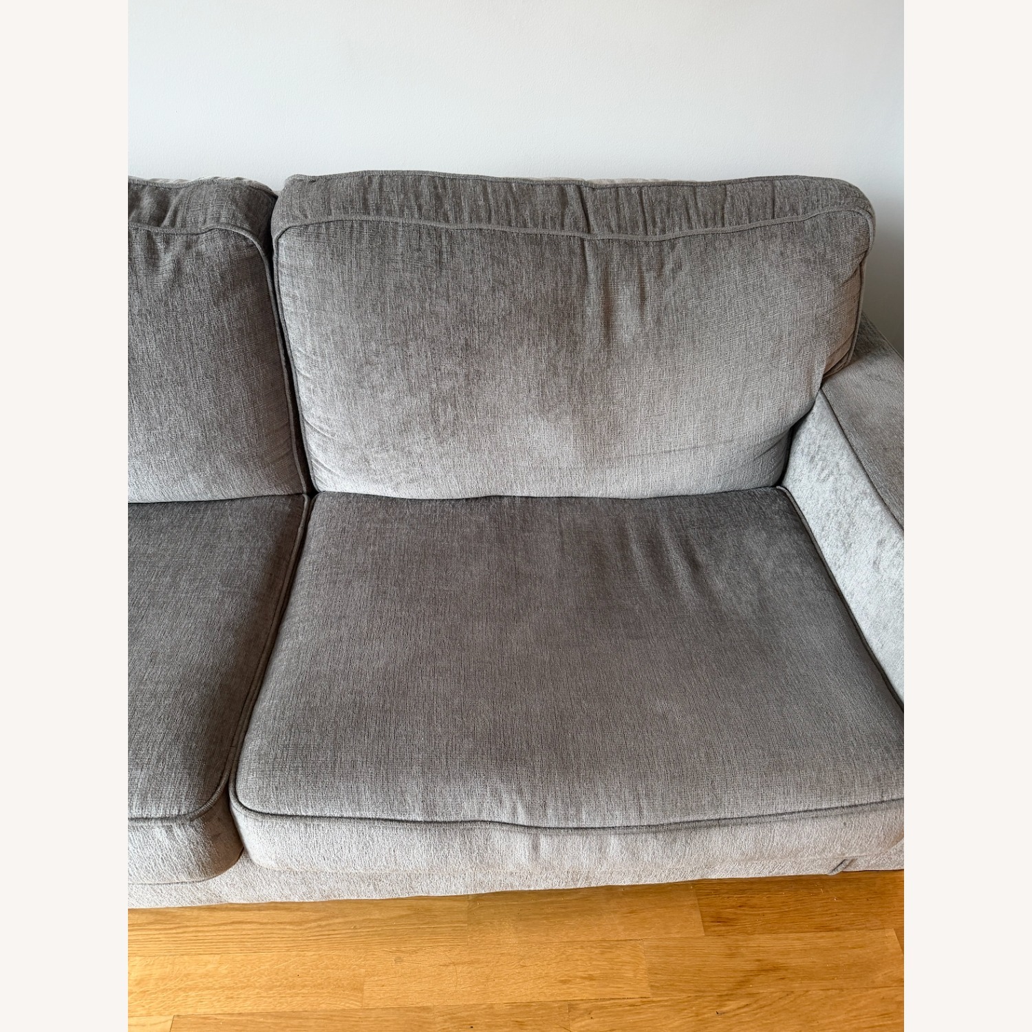 Raymour & Flanigan Dark Gray 3+ Seater Sofa - image-3