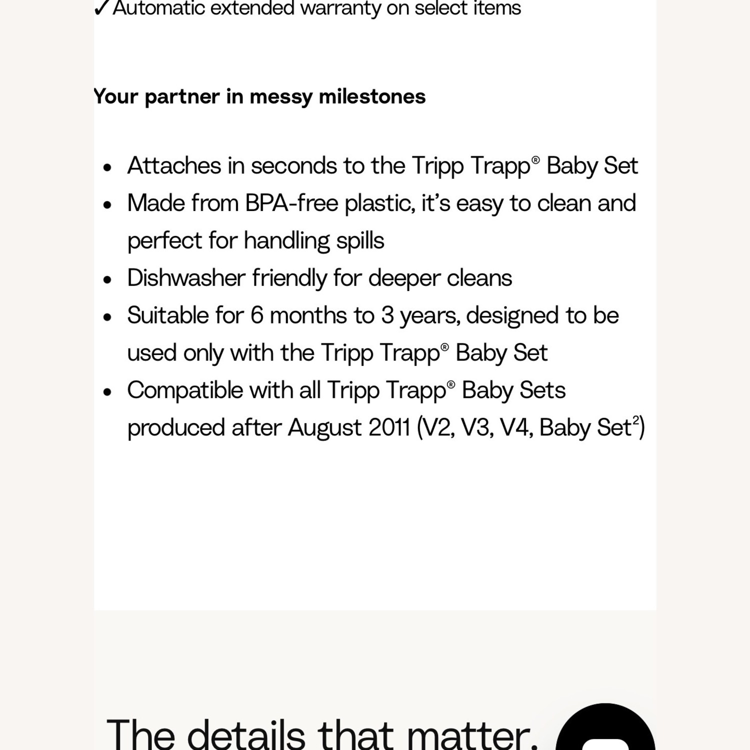 STOKKE Tripp Trapp High Chair Tray - image-4