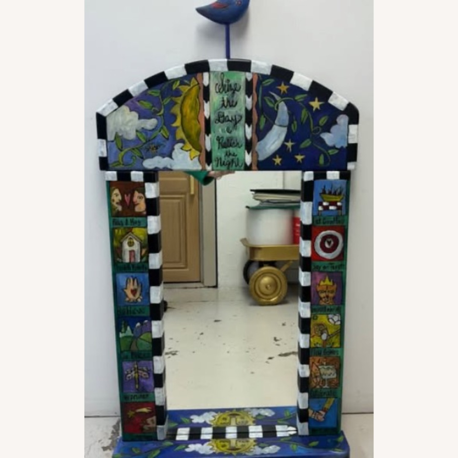 Vintage/Antique Wall Mirror - image-1