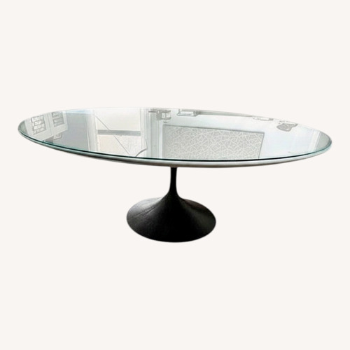 Used RH round tulip marble Dining Table for sale on AptDeco