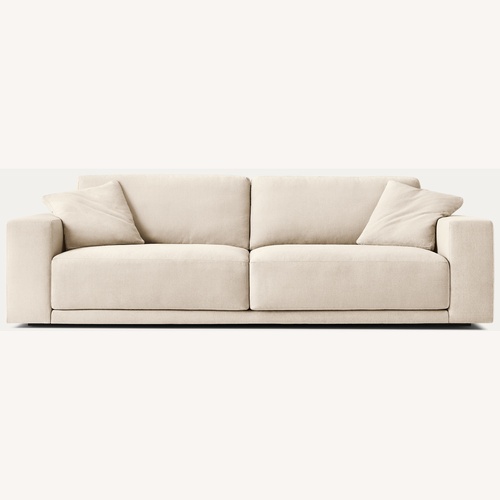 Used Restoration Hardware Bella 2-Cushion Sofa – 9' Classic Depth | Italy for sale on AptDeco