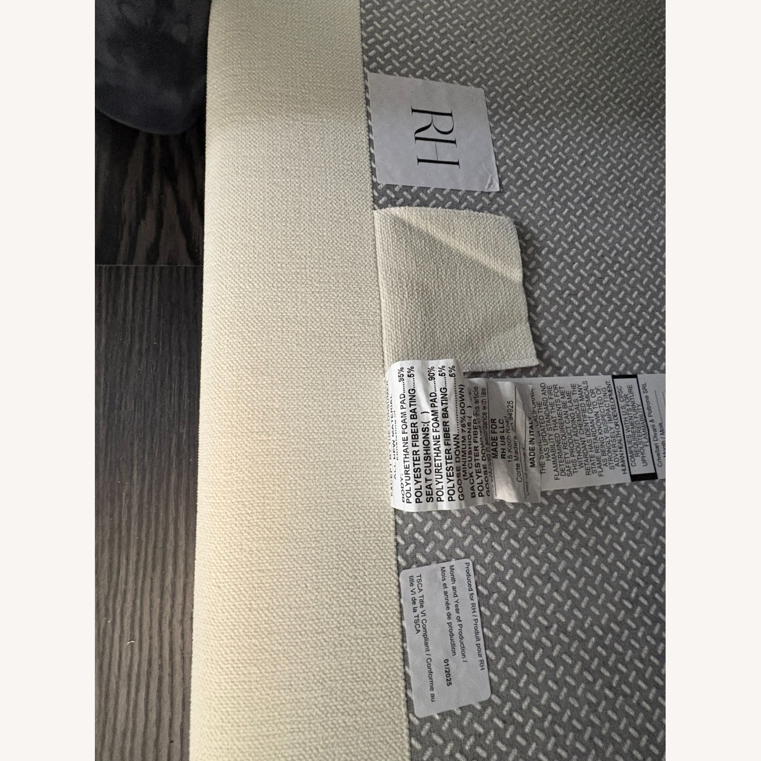 Restoration Hardware Bella 2-Cushion Sofa – 9' Classic Depth | Italy - image-19