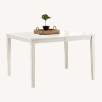 Rooms To Go White Dining Table