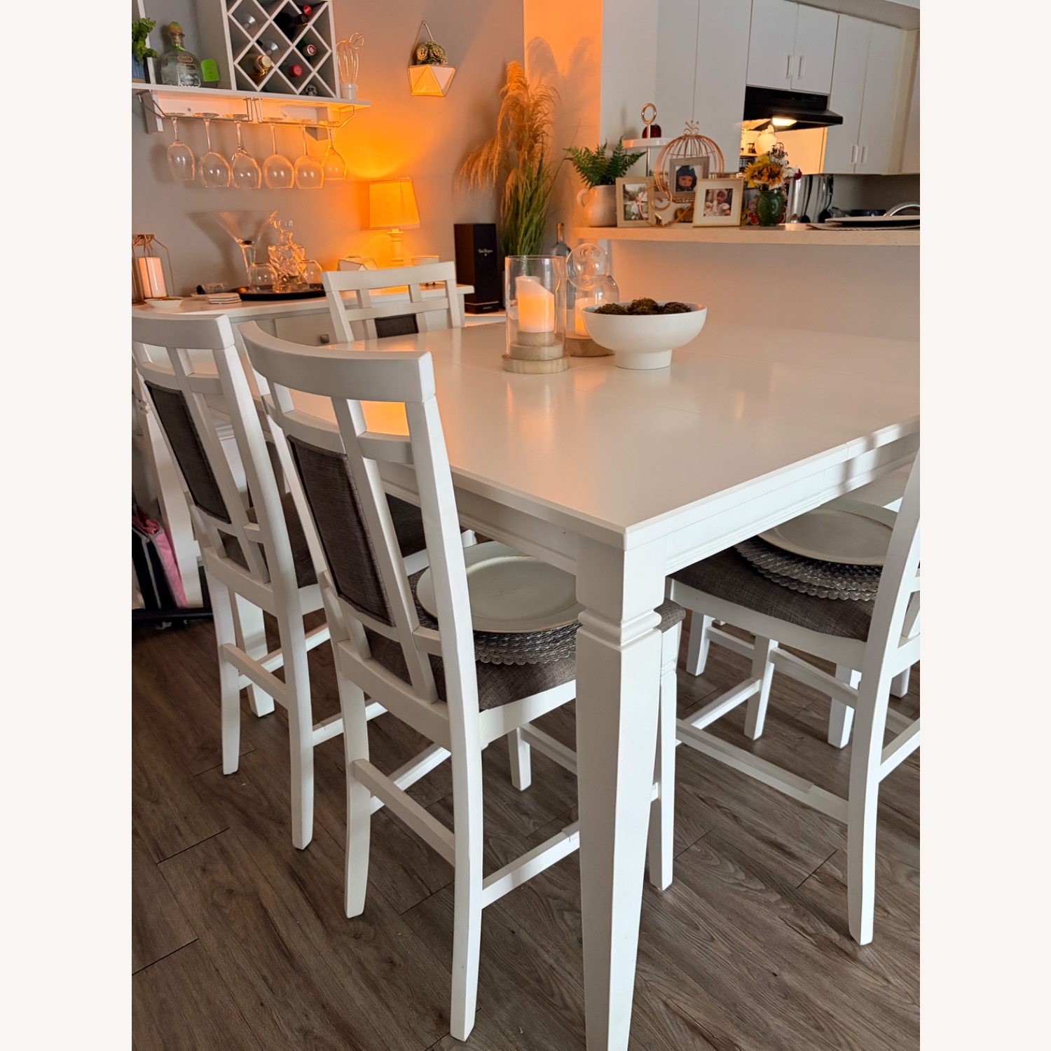 Rooms To Go White Dining Table - image-2