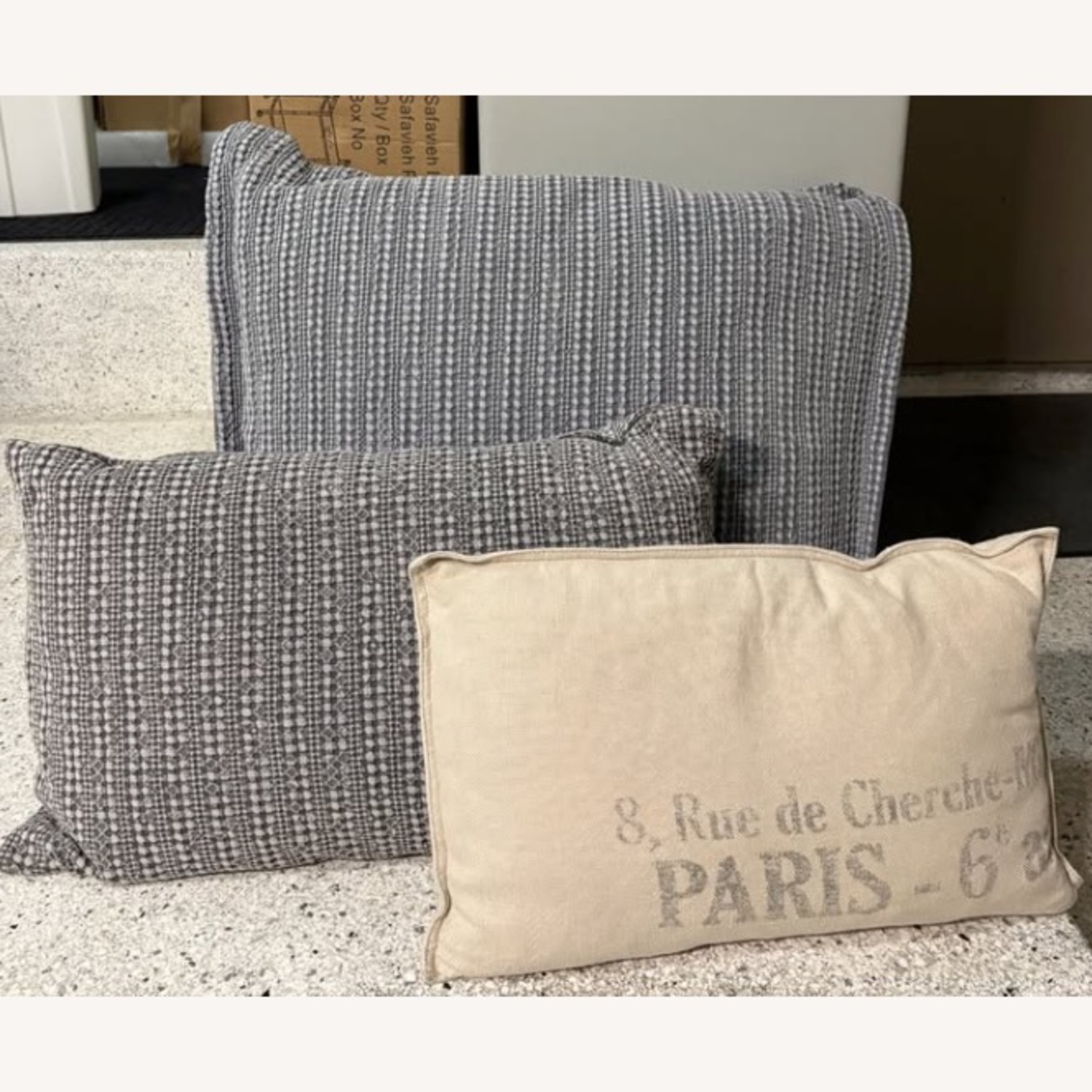 Pottery Barn Pillow Trio - image-3