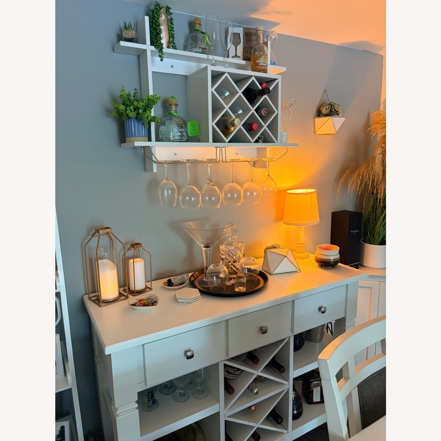 Rooms To Go Winslow White Sideboard - image-1
