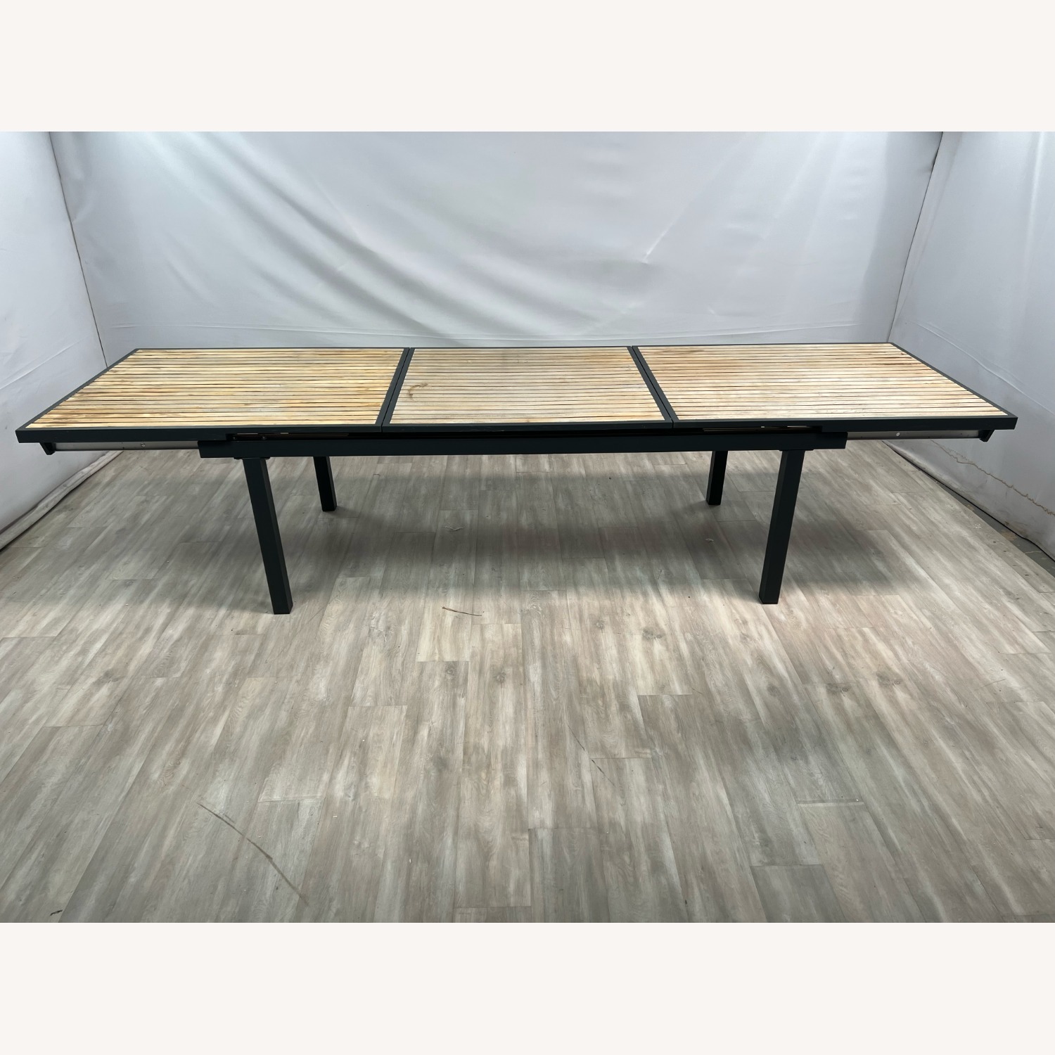 HIGOLD Heck Extendable Teak Outdoor Dining Table - image-1