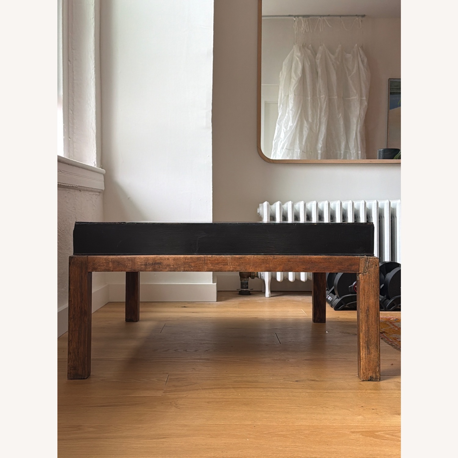 Vintage/Antique Finds Black Wood Coffee Table - image-3