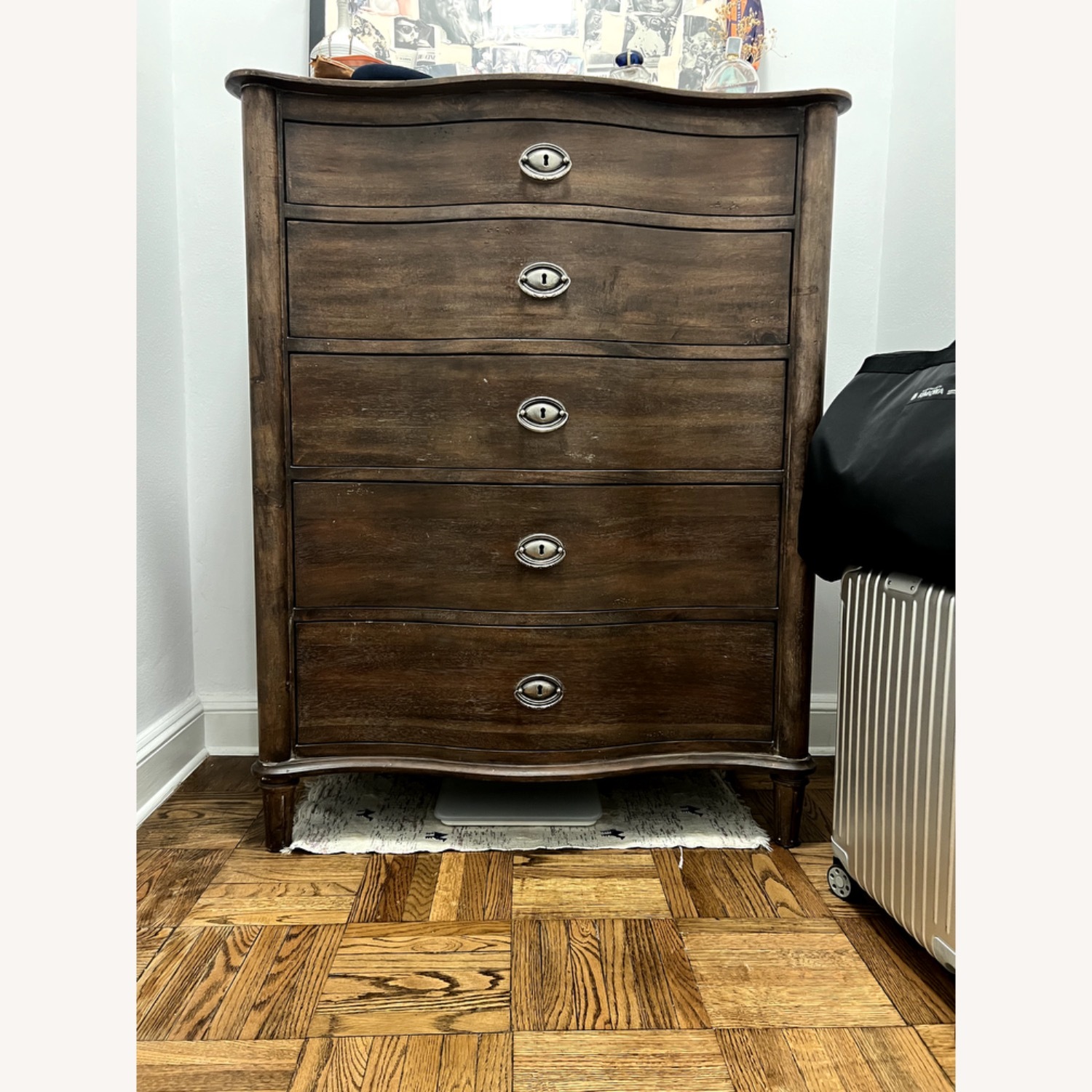 Restoration Hardware Empire Rosette 5-Drawer Dresser - image-3