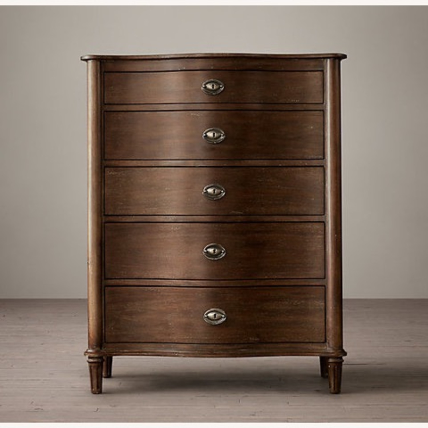 Restoration Hardware Empire Rosette 5-Drawer Dresser - image-1