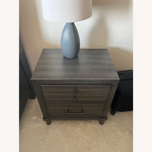 Used Homelegance Furniture Wittenberry Dark Gray Wood Side Tables for sale on AptDeco