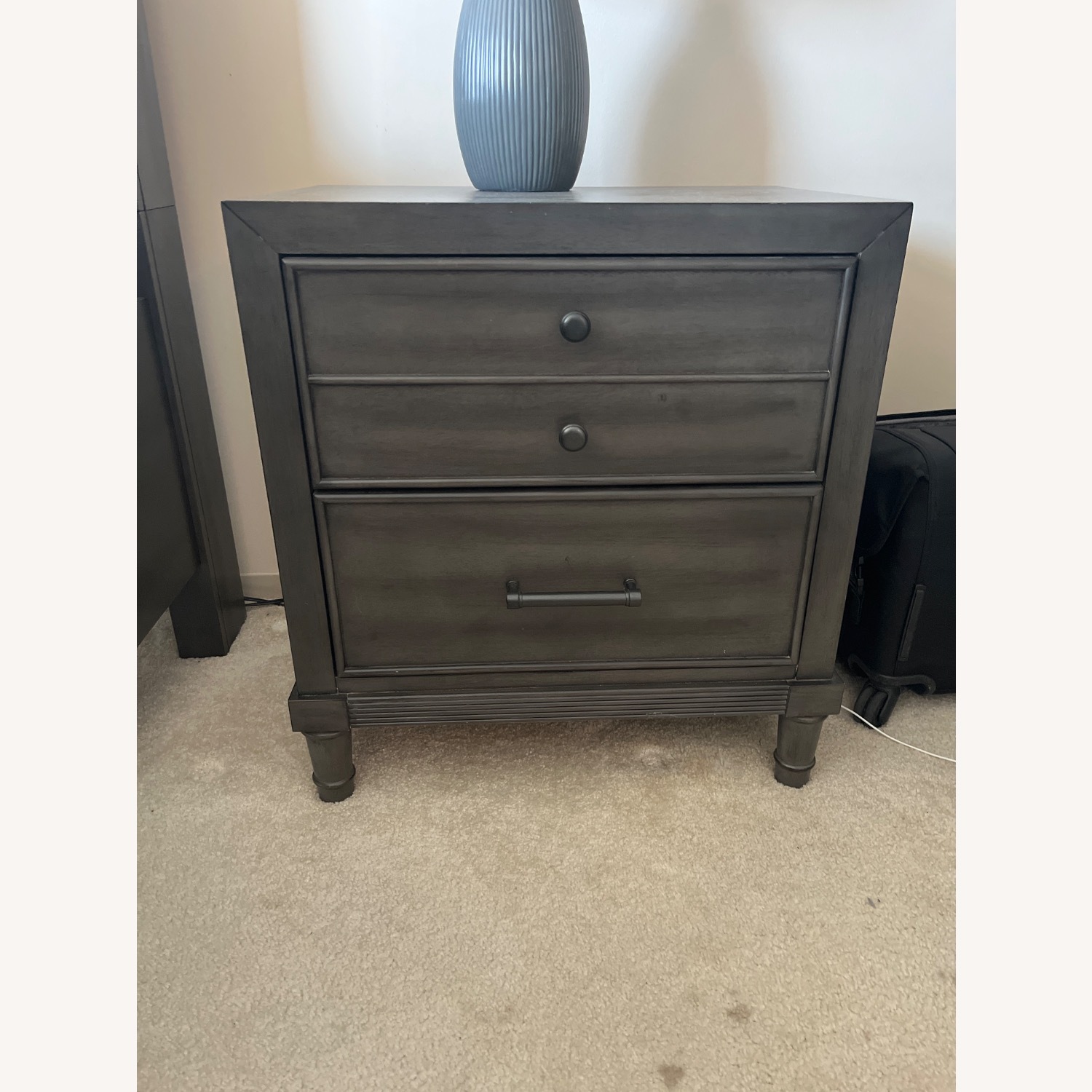 Homelegance Furniture Wittenberry Dark Gray Wood Side Tables - image-3