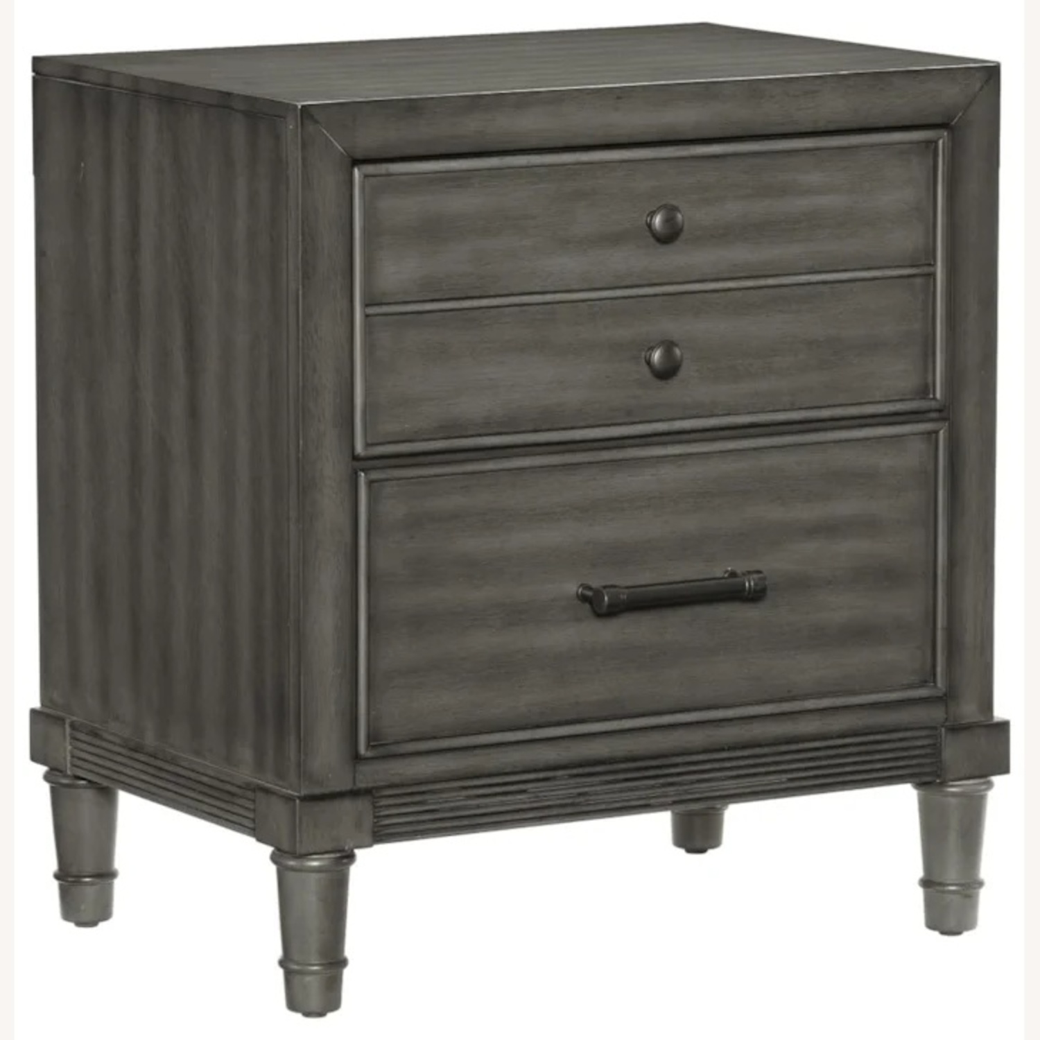 Homelegance Furniture Wittenberry Dark Gray Wood Side Tables - image-4