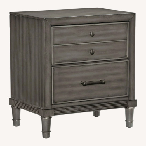 Used Homelegance Furniture Wittenberry Dark Gray Wood Side Tables for sale on AptDeco