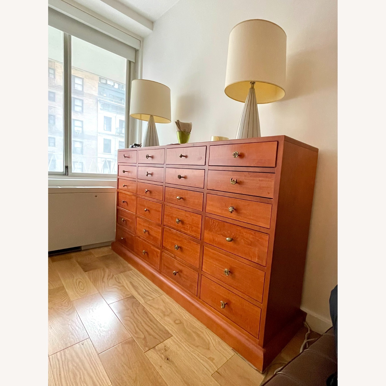 Brown Wood 24 Drawers Dresser - image-5