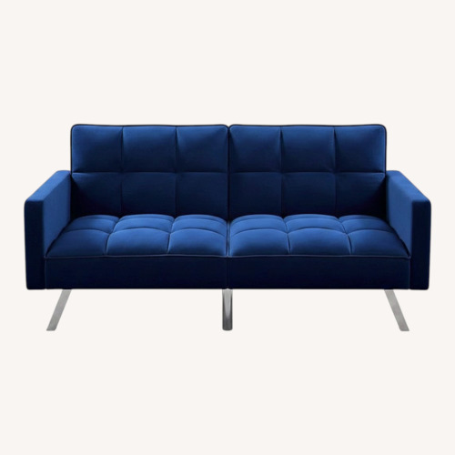 Used Blue Futon for sale on AptDeco