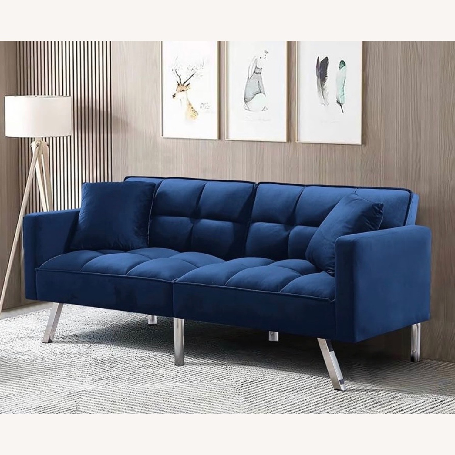 Blue Futon - image-3