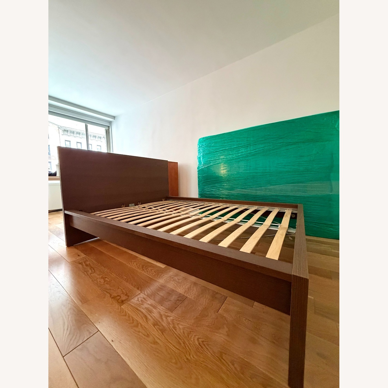 IKEA Malm Dark Brown Wood Full Bed - image-6