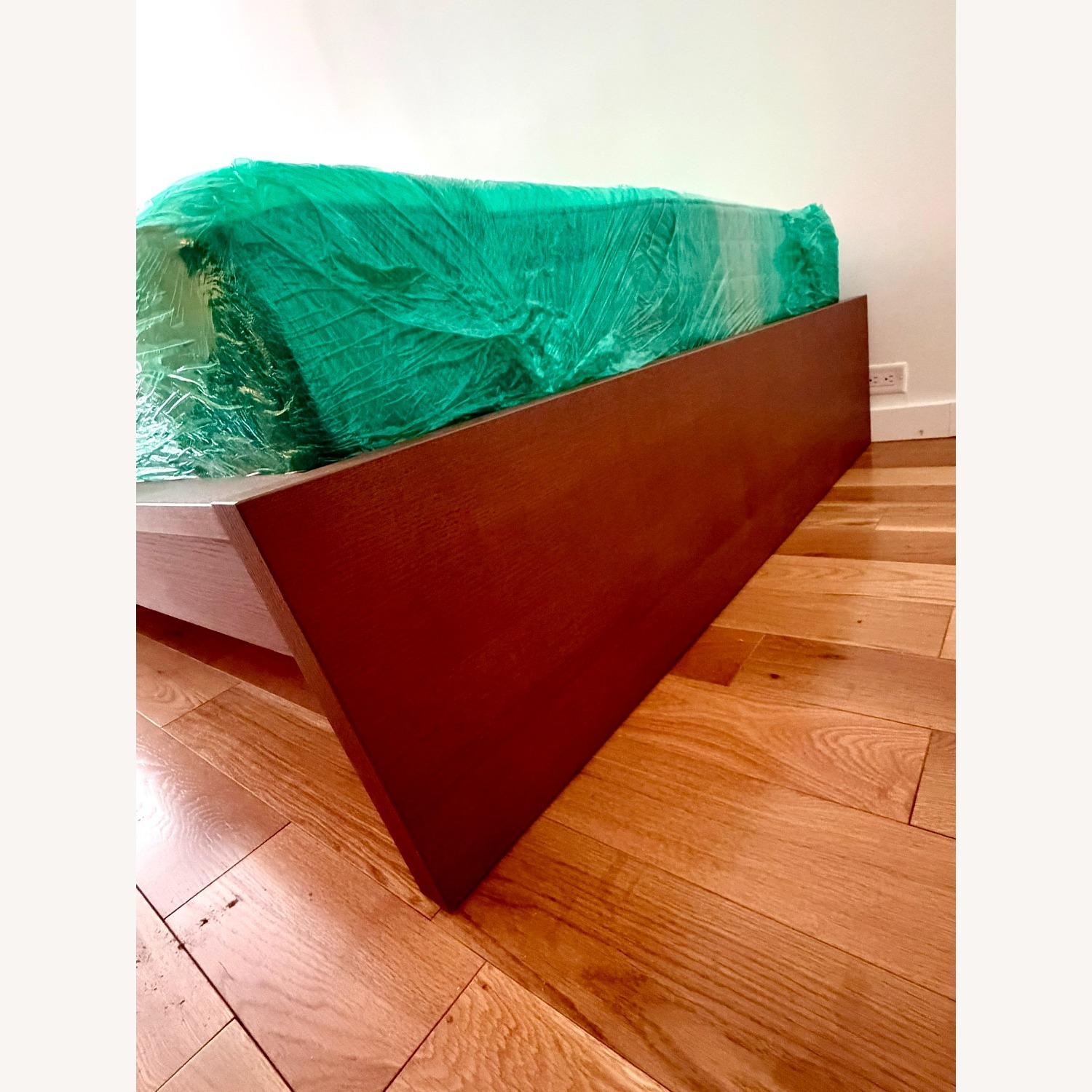 IKEA Malm Dark Brown Wood Full Bed - image-4
