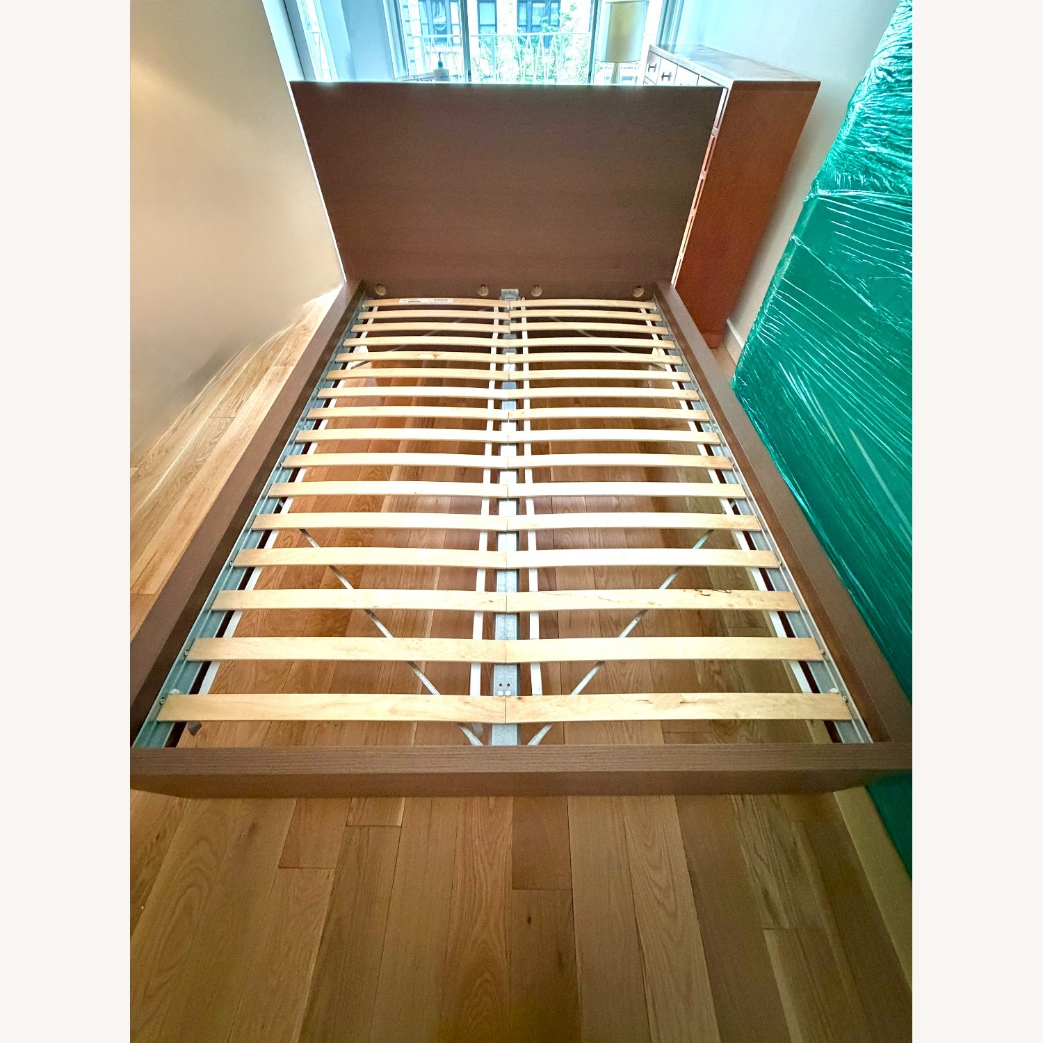 IKEA Malm Dark Brown Wood Full Bed - image-2