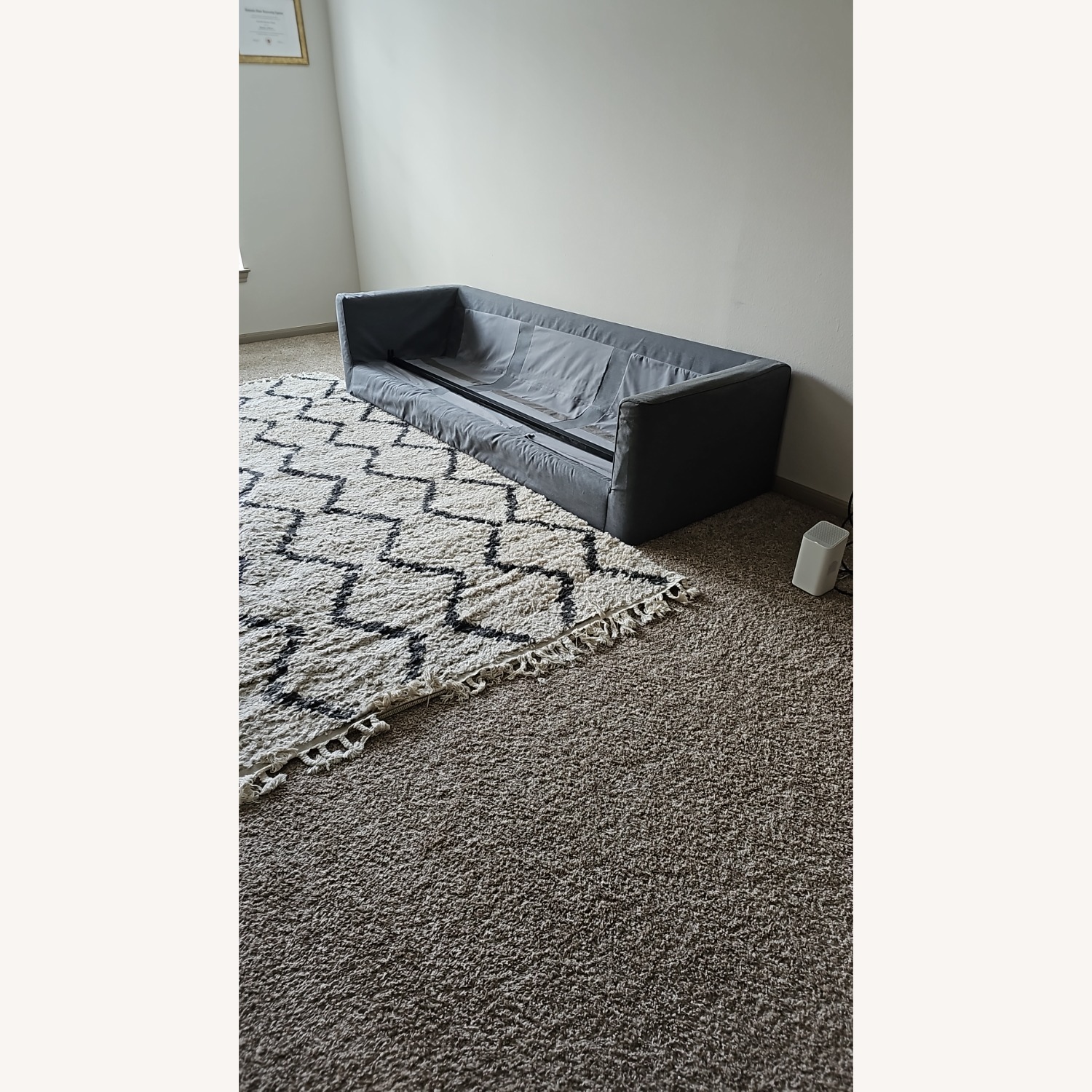 Treasures of Morocco White Wool Area Rug 9' x 12' - image-2