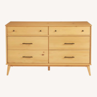 Ashlie Natural Walnut Dresser
