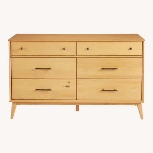 Used Ashlie Natural Walnut Dresser for sale on AptDeco