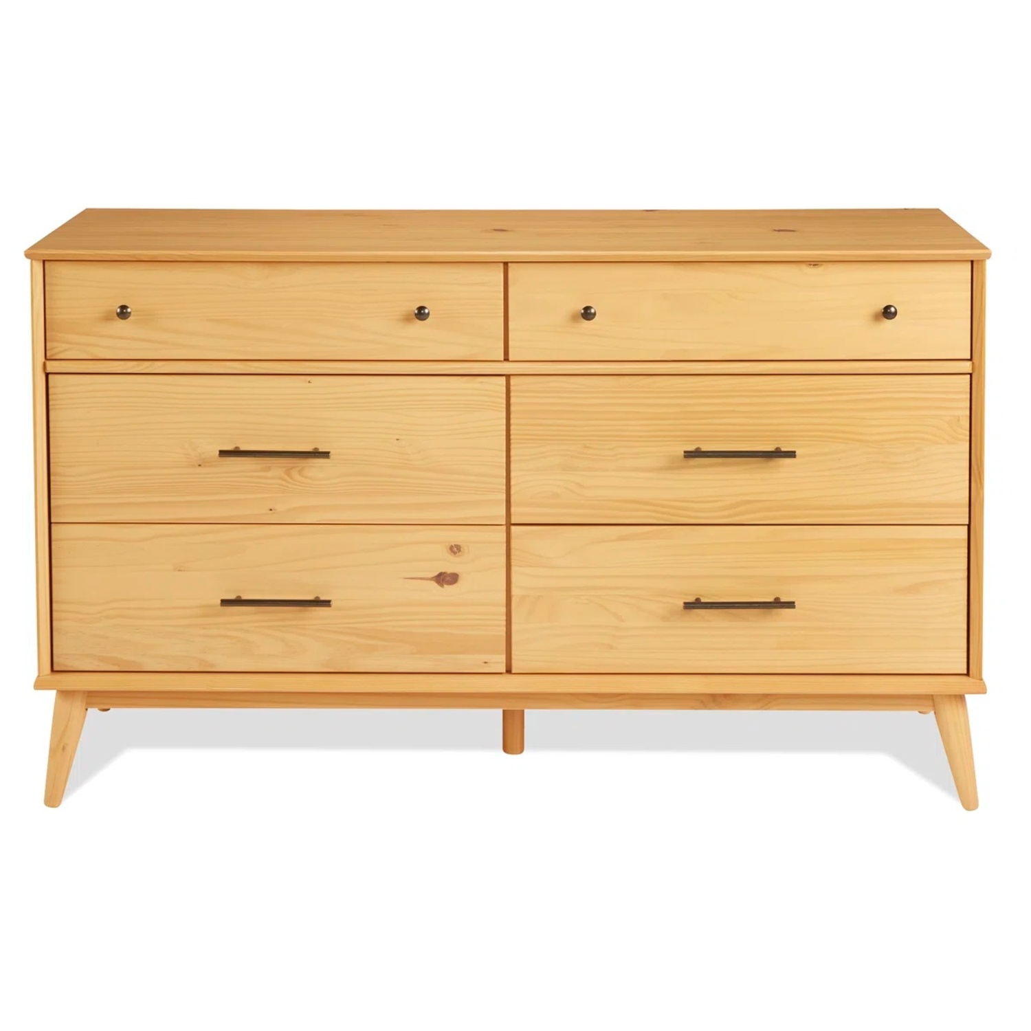 Ashlie Natural Walnut Dresser - image-8