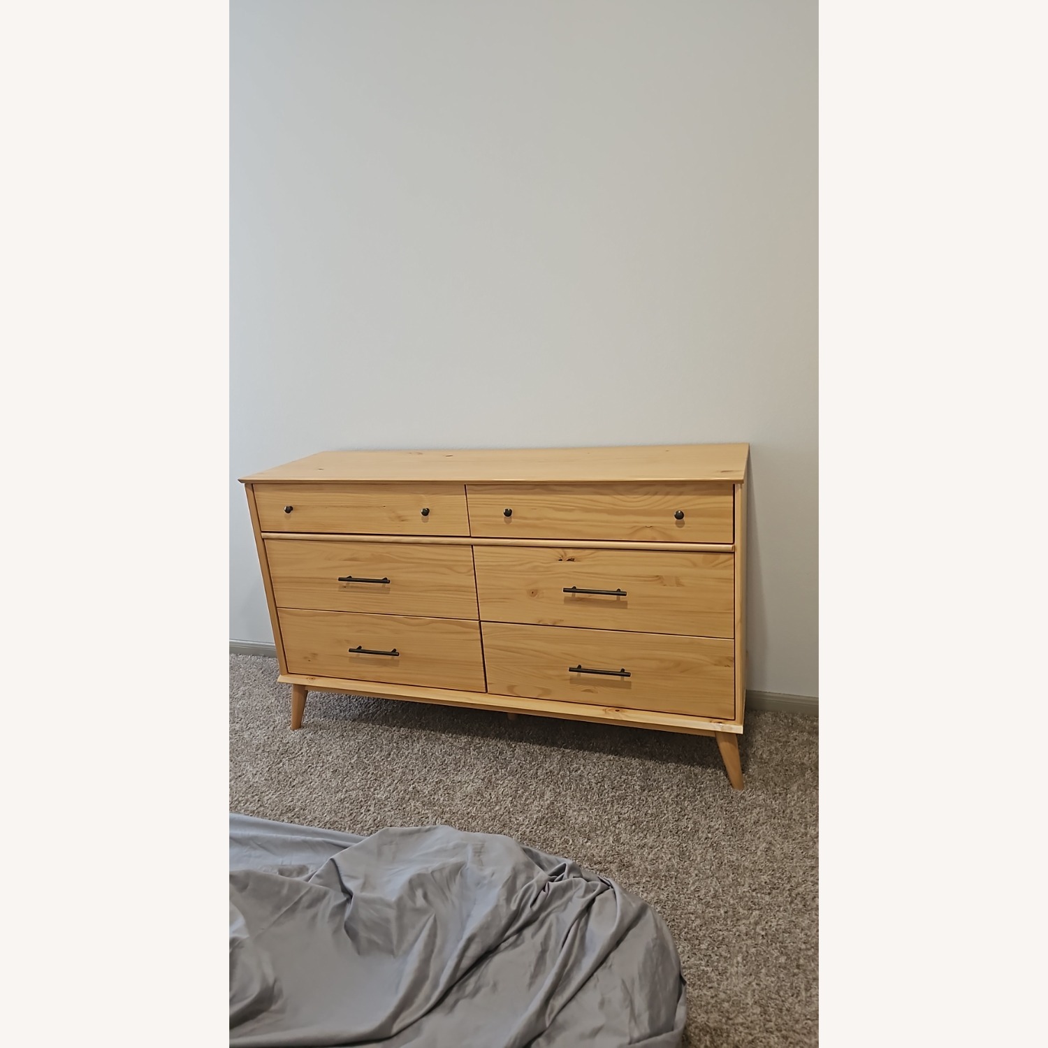 Ashlie Natural Walnut Dresser - image-6