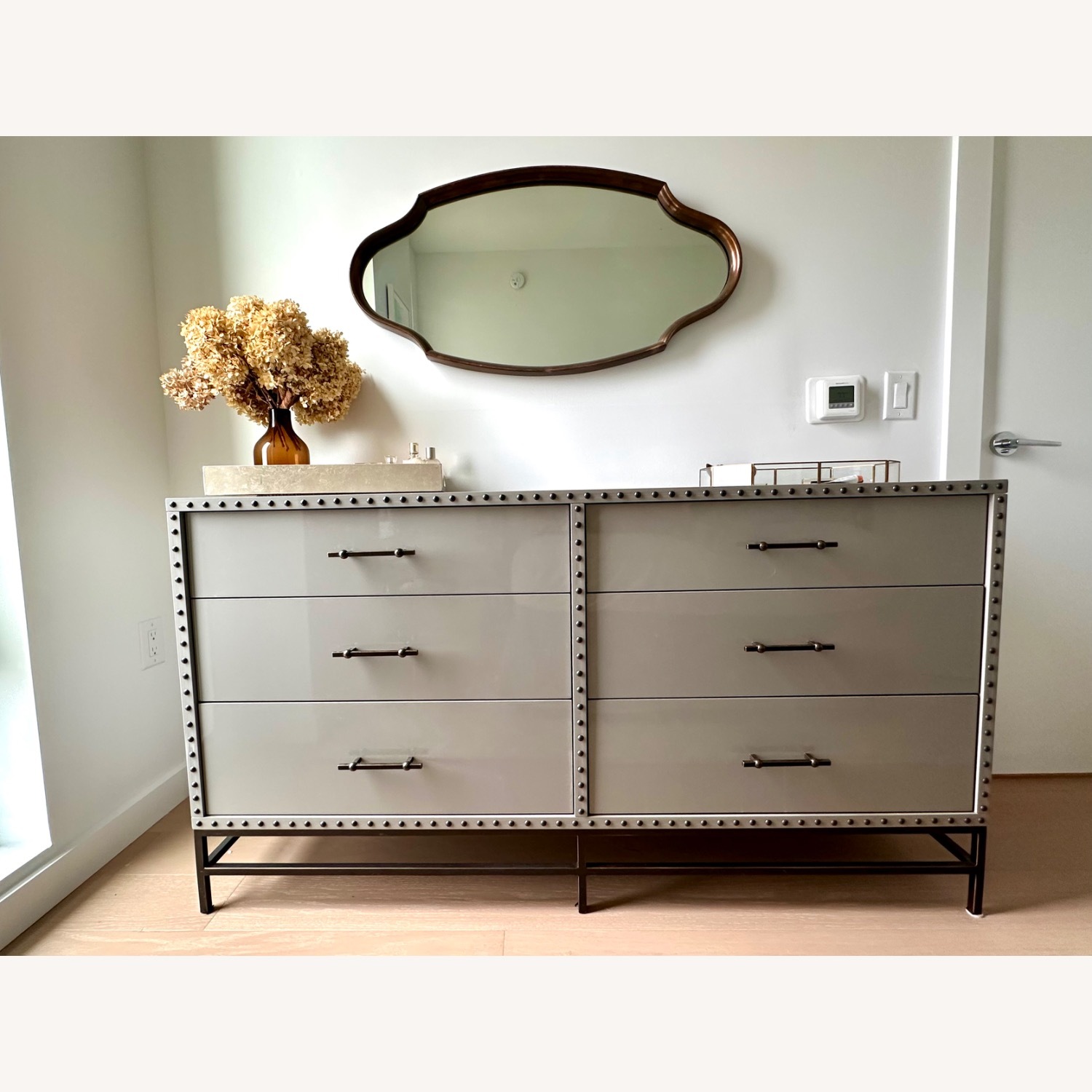 West Elm Nailhead 6-Drawer Dresser - image-9