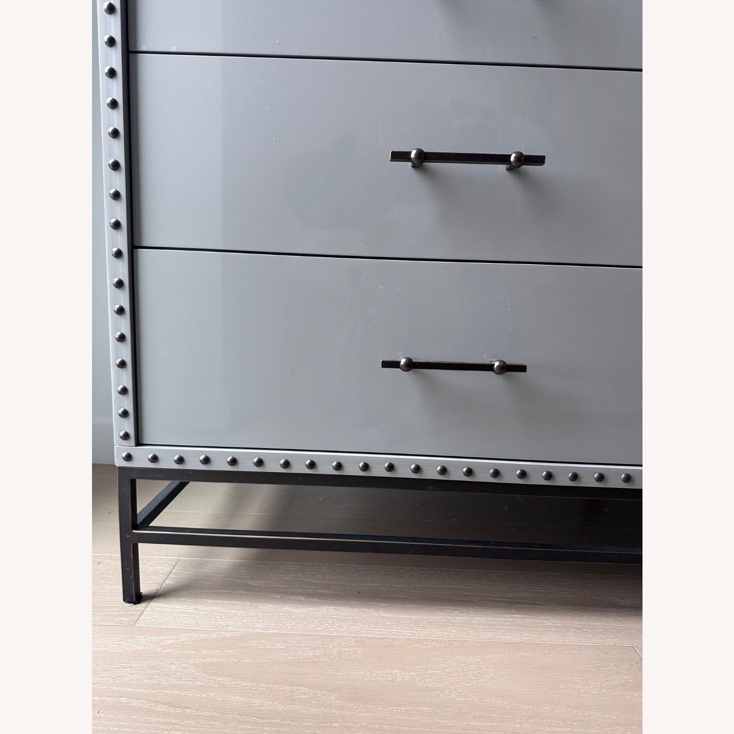 West Elm Nailhead 6-Drawer Dresser - image-4