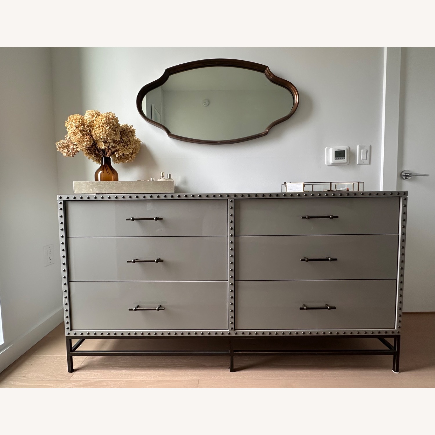 West Elm Nailhead 6-Drawer Dresser - image-8