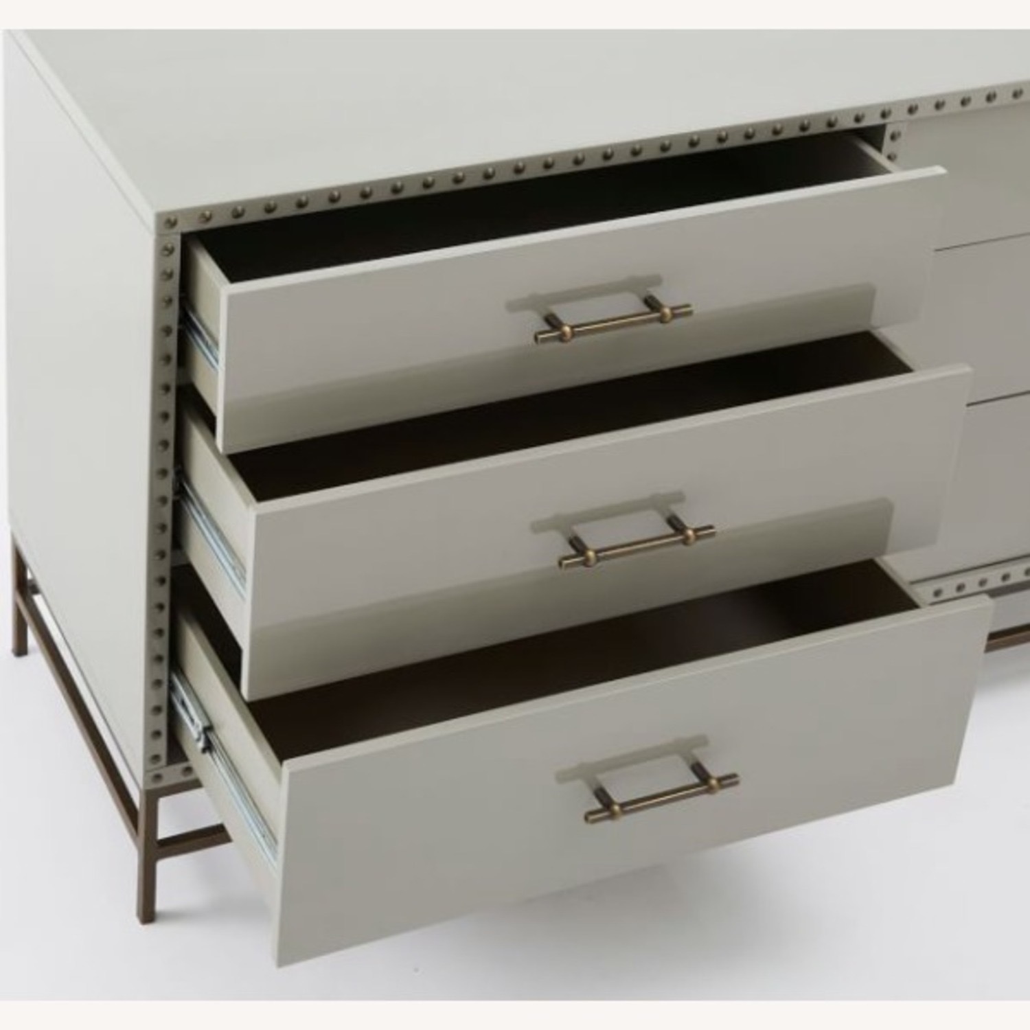 West Elm Nailhead 6-Drawer Dresser - image-7