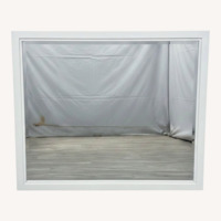 Ebern Designs Molly Tempered Glass Metal Mirror