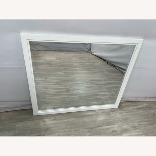 Used Ebern Designs Molly Tempered Glass Metal Mirror for sale on AptDeco