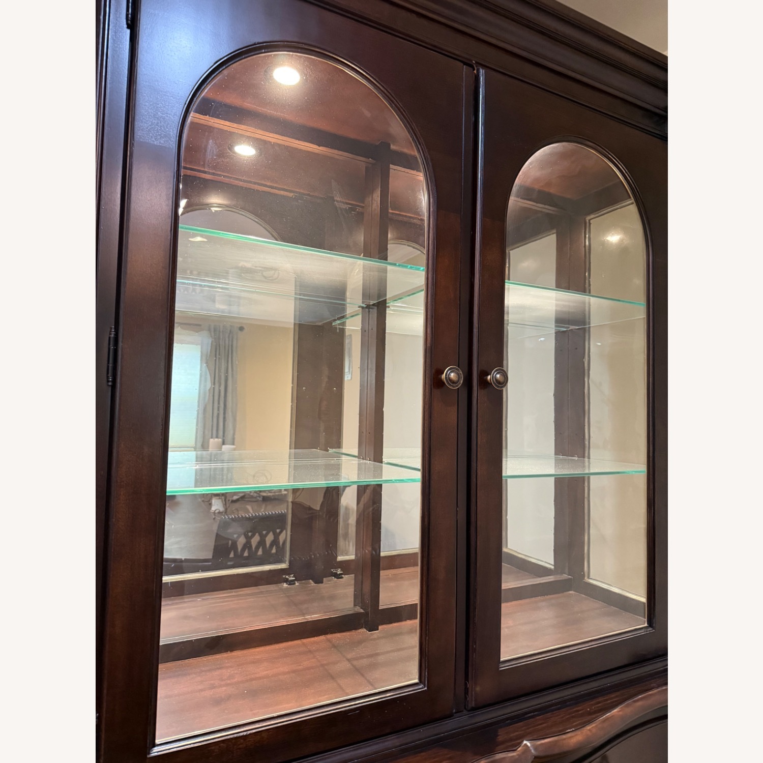 Raymour & Flanigan Dark Brown Wood Bookcase - image-4