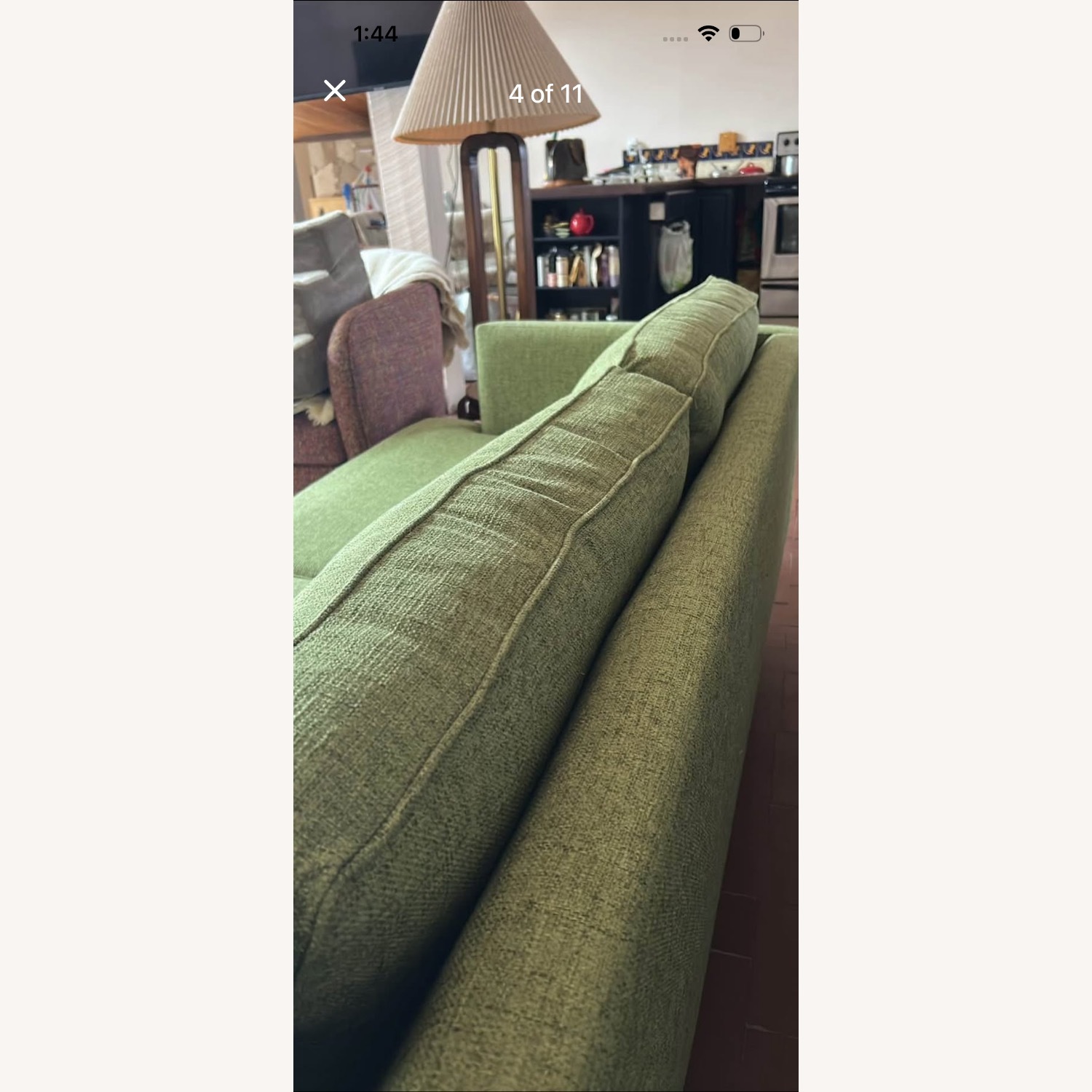 Joybird Preston Grand Sofa in Appletini - image-2