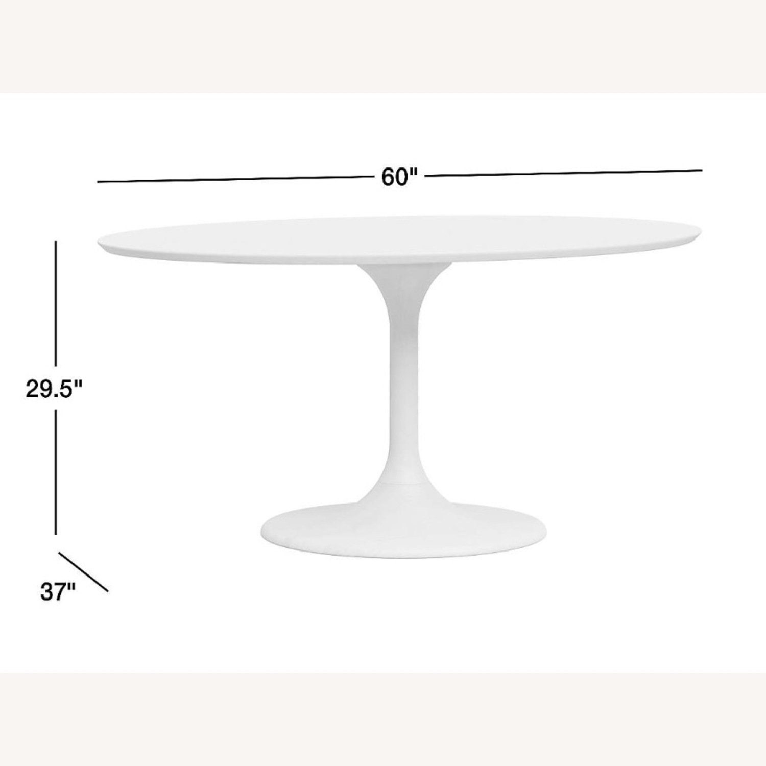 Crate & Barrel Nero Dining Table - image-3